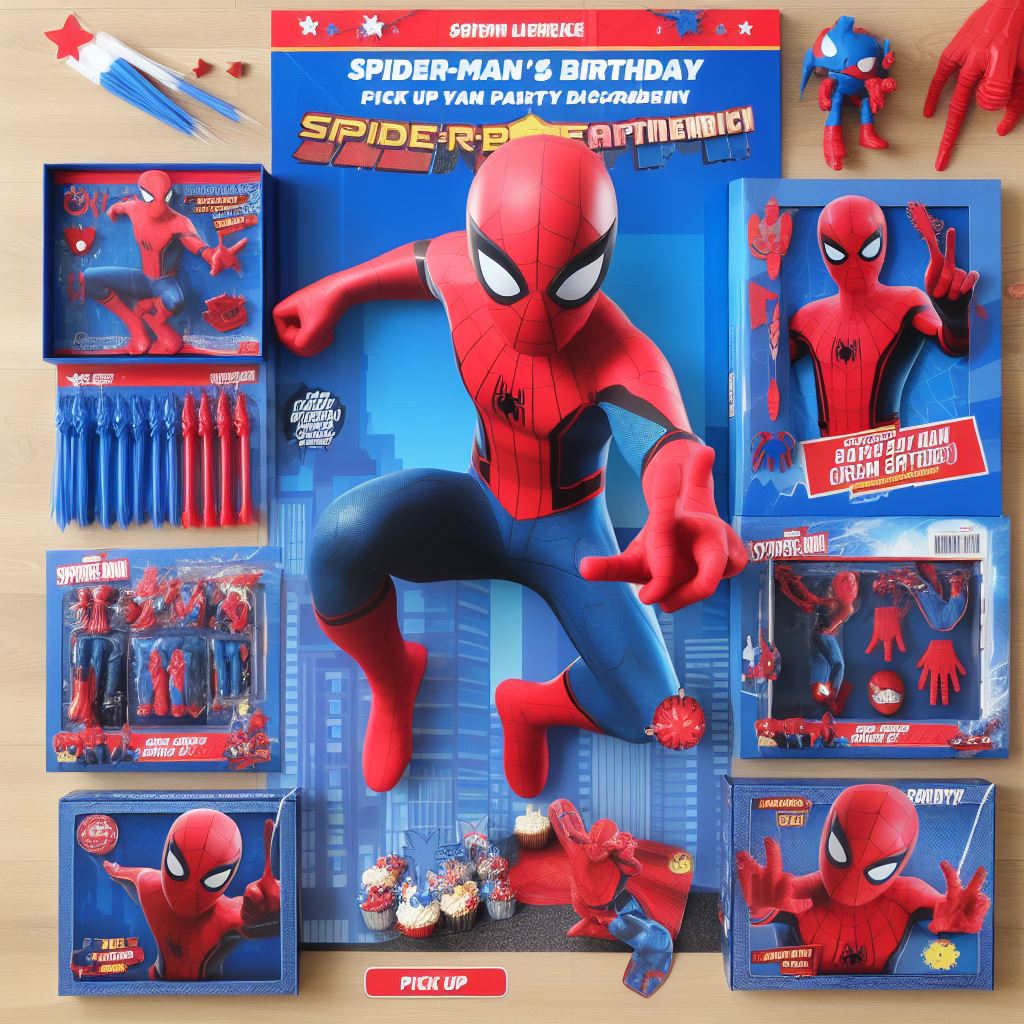Papelaria personalizada para festa de aniversario do homem aranha