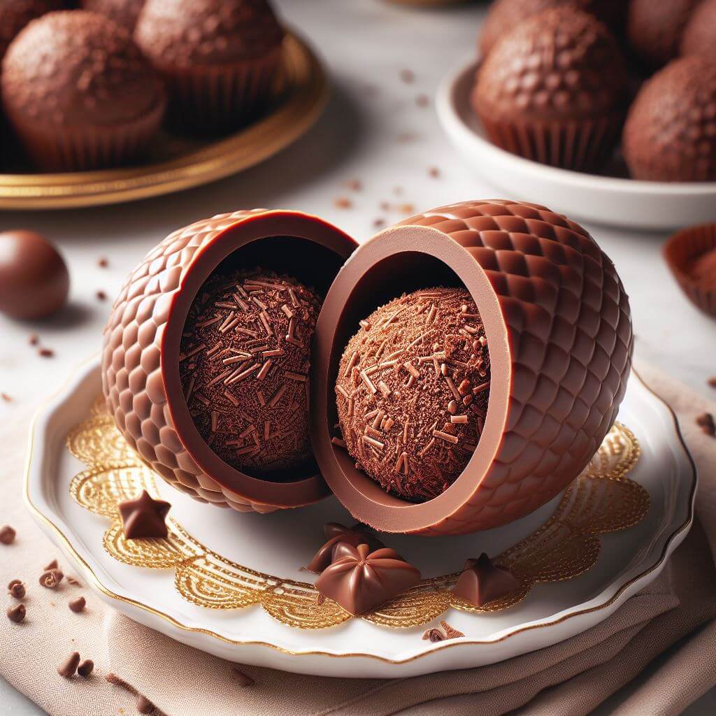 Brigadeiro de Colher e Ovos Brigadeiro da Belu Guloseimas em SBC.