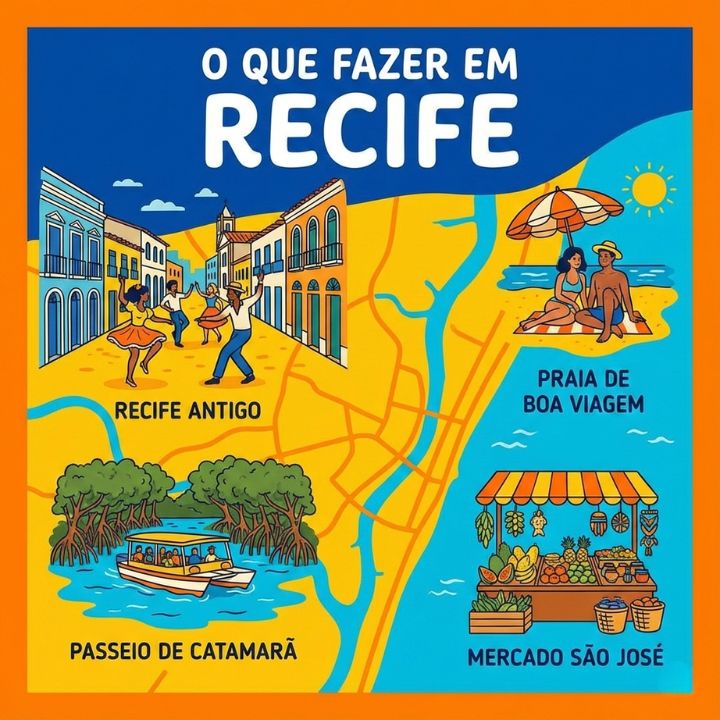 Passeios em Recife e Transfers para Praias de Pernambuco